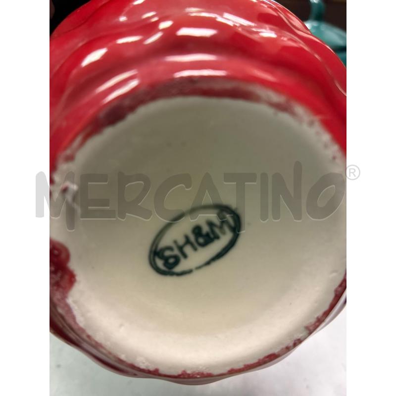TEIERE FRAGOLA + TAZZE | Mercatino dell'Usato Montesilvano 2