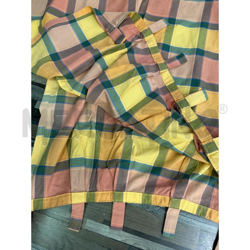 TENDA QUADRI ARANCIONI ROSA 180X270 COPPIA | Mercatino dell'Usato Montesilvano 2