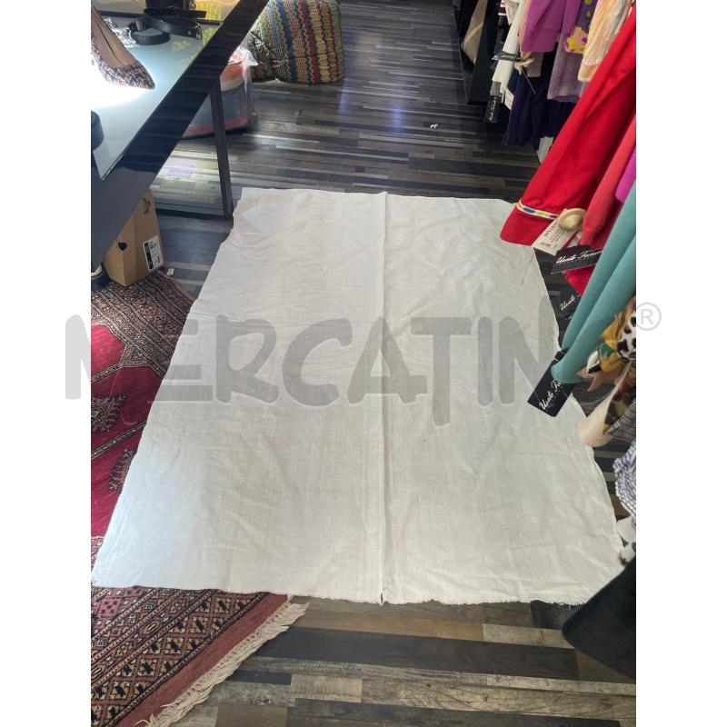 TESSUTO LINO BIANCO DA CUCIRE | Mercatino dell'Usato Montesilvano 1