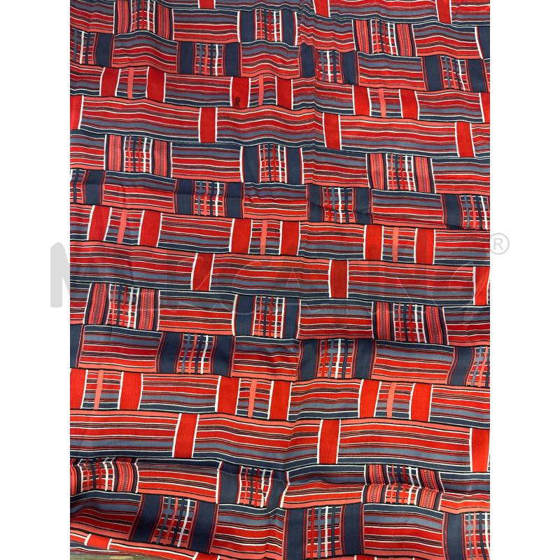 TESSUTO ROBERTA DI CAMERINO ROSSO BLU BIANCO 260X110 | Mercatino dell'Usato Montesilvano 2