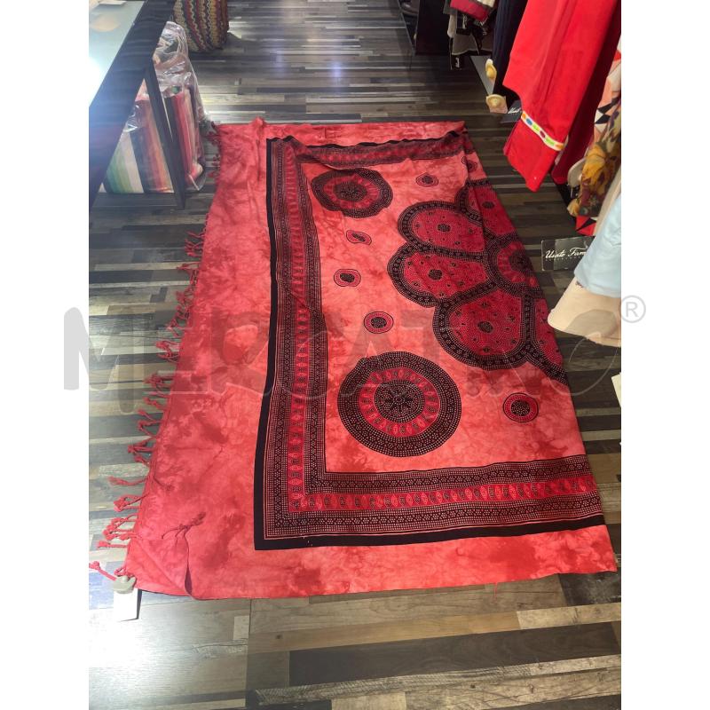 TESSUTO ROSSO NERO ETNICO  | Mercatino dell'Usato Montesilvano 1