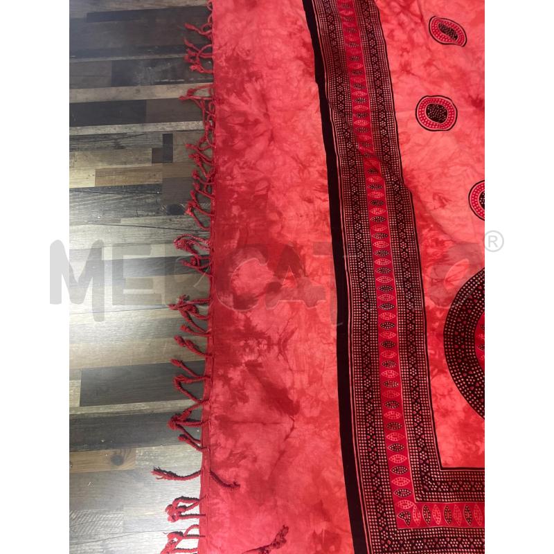 TESSUTO ROSSO NERO ETNICO  | Mercatino dell'Usato Montesilvano 2