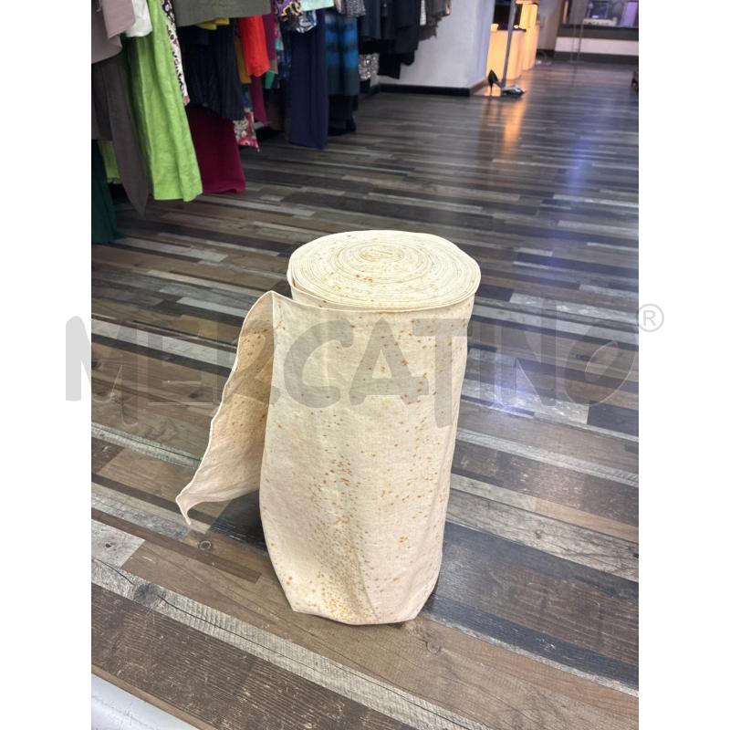 TESSUTO ROTOLO LINO MACCHIATO DA BAULE | Mercatino dell'Usato Montesilvano 2