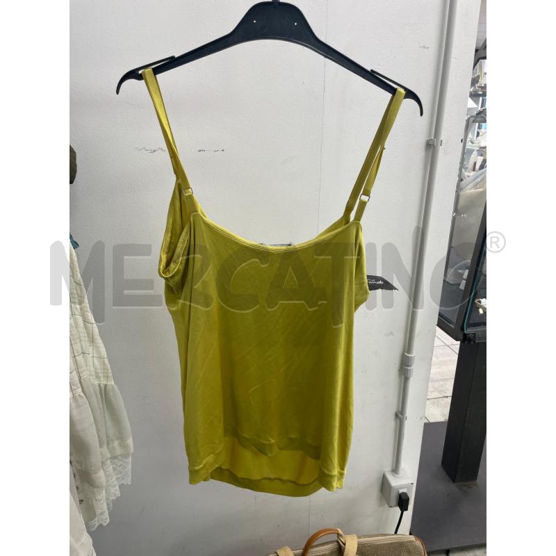 TOP CANOTTA GIALLA MAX MARA TG XL | Mercatino dell'Usato Montesilvano 3