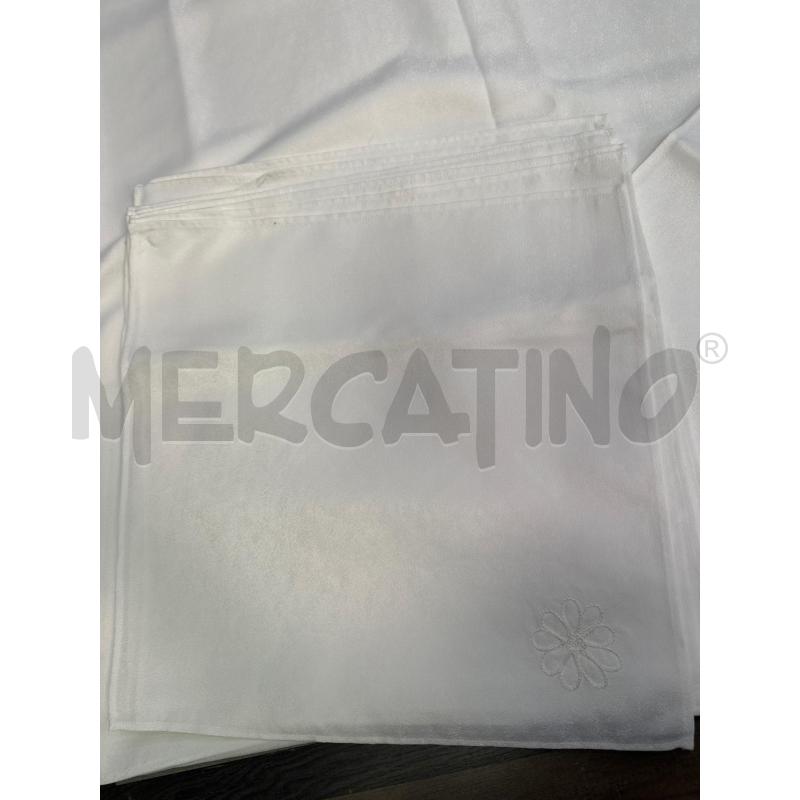 TOVAGLIA BIANCA +TOVAGLIA VELATA 12 TOV RETTA | Mercatino dell'Usato Montesilvano 2