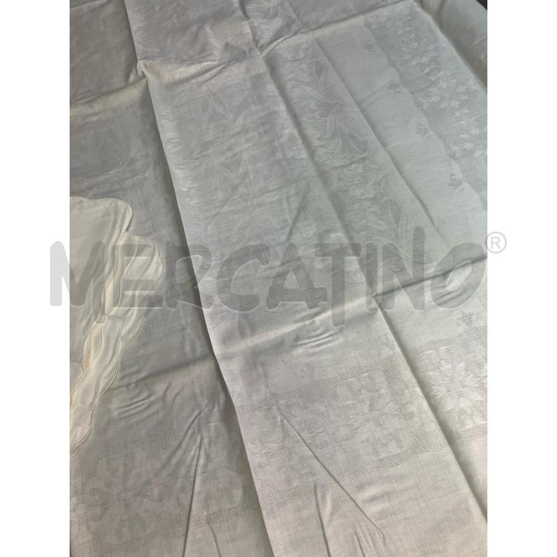 TOVAGLIA FIANDRA BIANCA RETTANGOLARE BORDO ONDULATO + 6 TOV | Mercatino dell'Usato Montesilvano 3