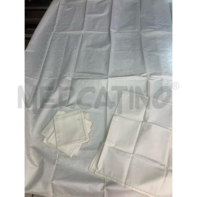 TOVAGLIA FIANDRA RETTANGOLARE + TOVAGLIOLI 6 | Mercatino dell'Usato Montesilvano 2