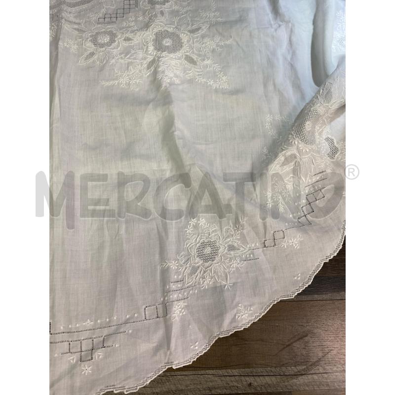 TOVAGLIA OVALE BIANCA RICAMATA 250X170 | Mercatino dell'Usato Montesilvano 2