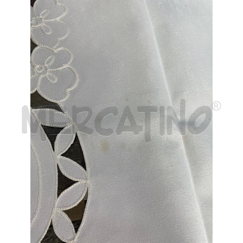 TOVAGLIA RETTANGOLARE BIANCA BORDO FIORI INTAGLIATI 18TOV330X163 | Mercatino dell'Usato Montesilvano 4