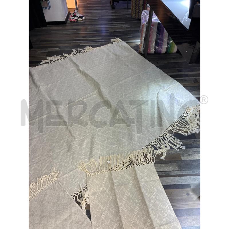 TOVAGLIA RETTANGOLARTE ECRU FRANGE + RANNER + ASCIUGAMANO | Mercatino dell'Usato Montesilvano 3