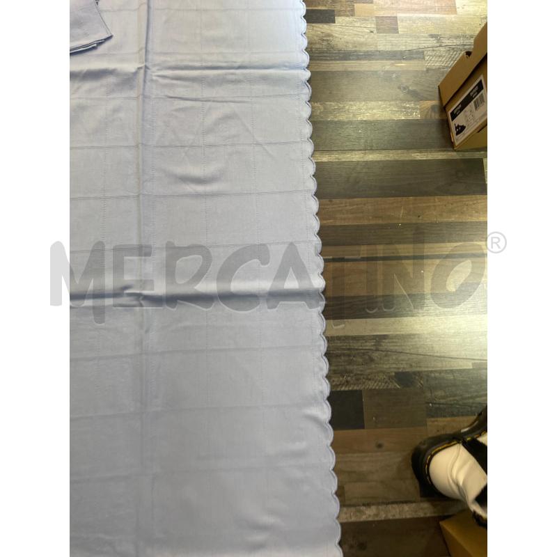 TOVAGLIA RETT CELESTE BORDO ONDULATO + 6 TOV | Mercatino dell'Usato Montesilvano 2