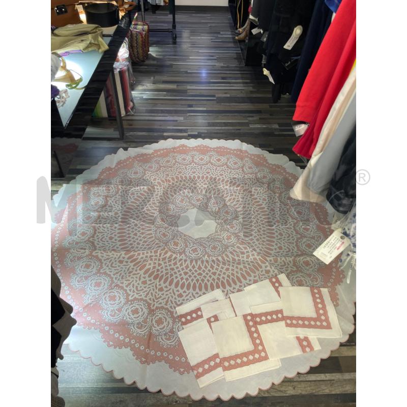 TOVAGLIA ROSA OVALE + TOVAGLIOLI | Mercatino dell'Usato Montesilvano 1