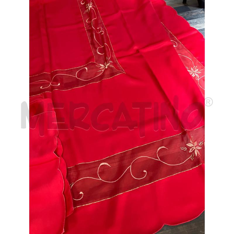 TOVAGLIA ROSSA RETT NATALIZIA 12 TOV  | Mercatino dell'Usato Montesilvano 2