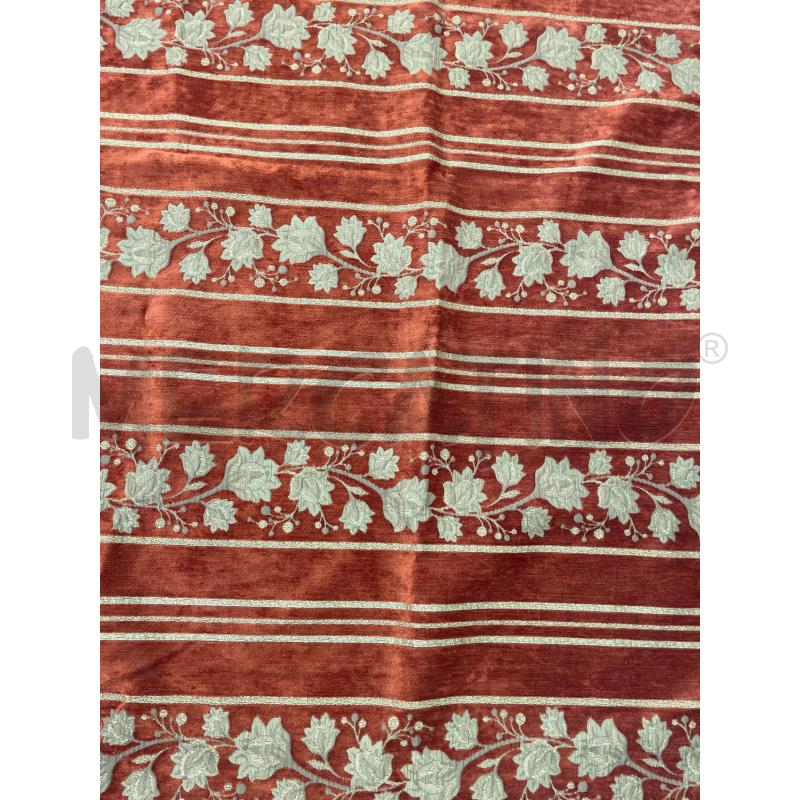 TOVAGLIA VELLUTO ROSSA DISEGNI DORATI 140X160 | Mercatino dell'Usato Montesilvano 2