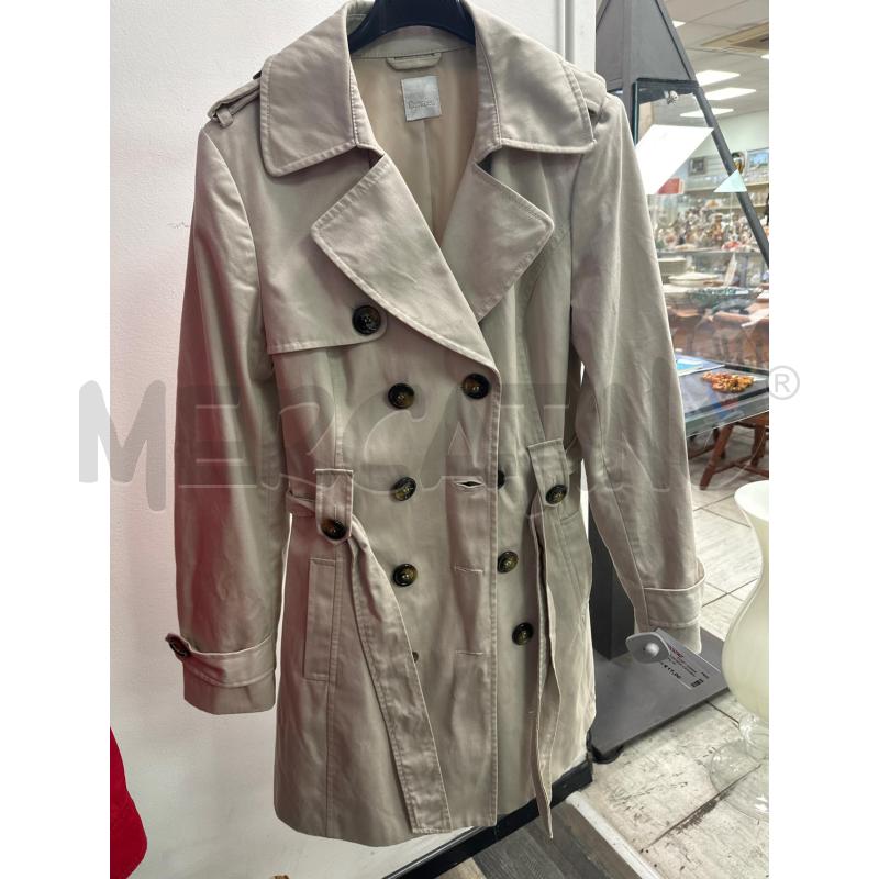TRENCH DONNA CAMAIEU BEIGE  | Mercatino dell'Usato Montesilvano 1