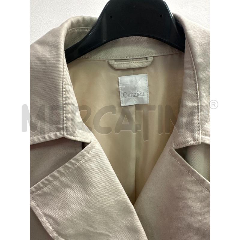 TRENCH DONNA CAMAIEU BEIGE  | Mercatino dell'Usato Montesilvano 2