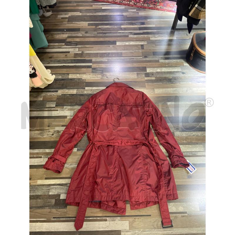 TRENCH DONNA GEOX ROSSO TG GRANDE | Mercatino dell'Usato Montesilvano 3