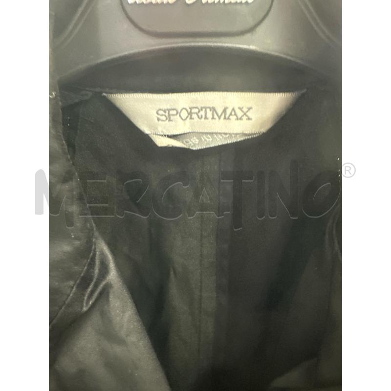 TRENCH DONNA SPORTMAX NERO  | Mercatino dell'Usato Montesilvano 2