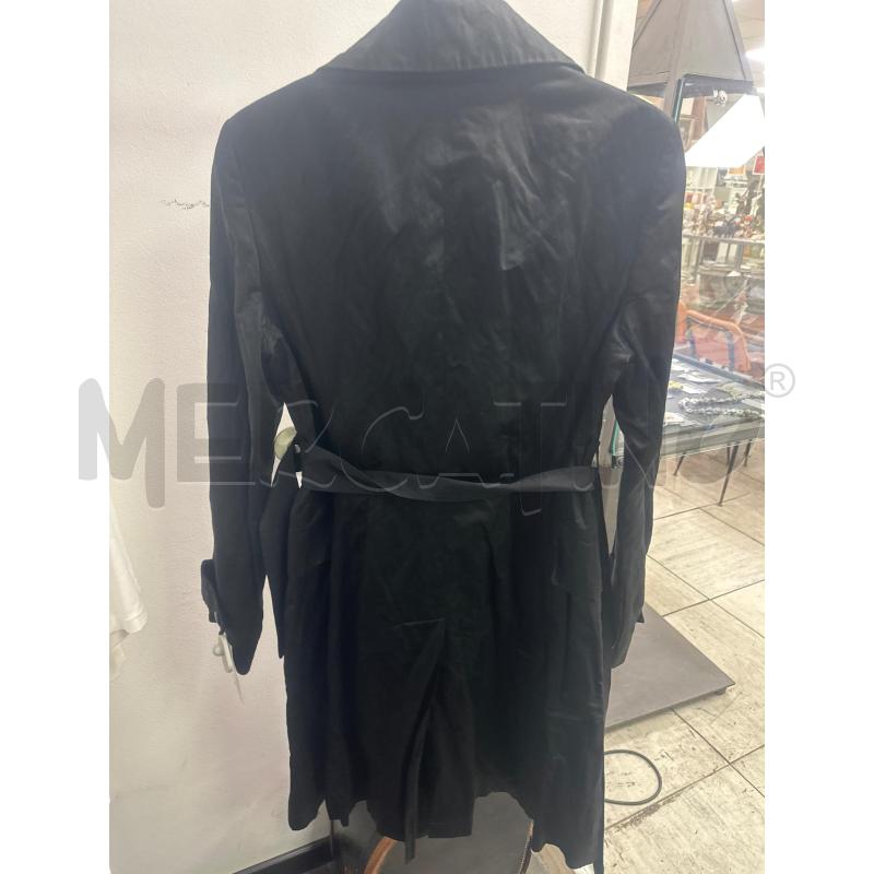 TRENCH DONNA SPORTMAX NERO  | Mercatino dell'Usato Montesilvano 3