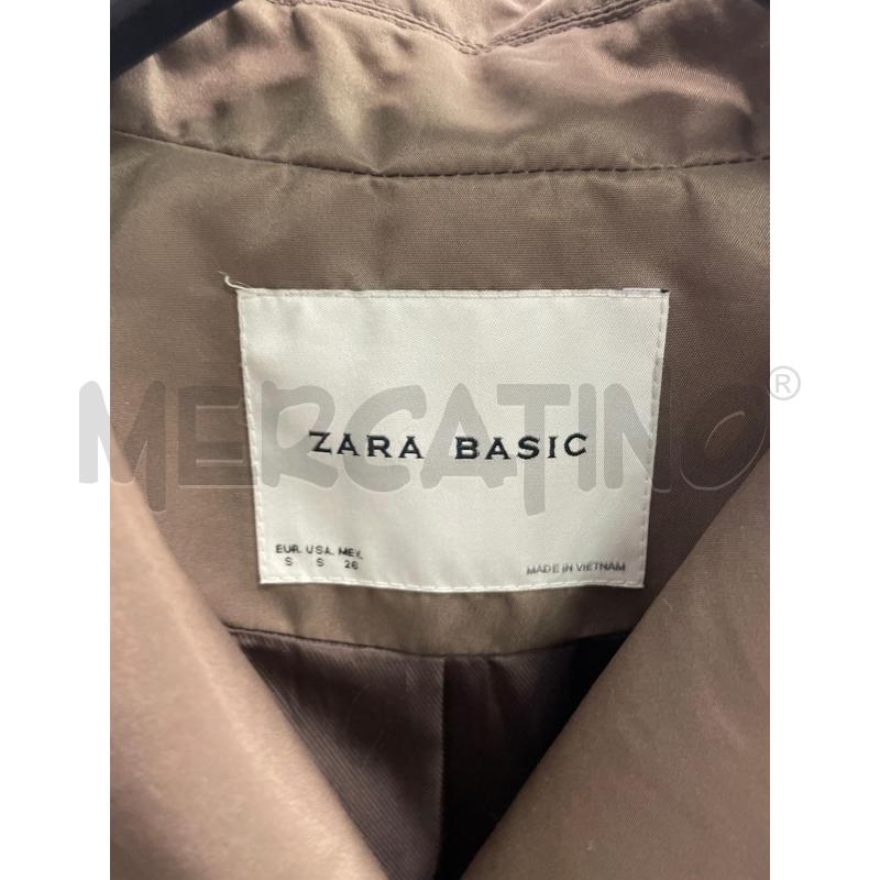 TRENCH DONNA ZARA MARRO SATINATO | Mercatino dell'Usato Montesilvano 2