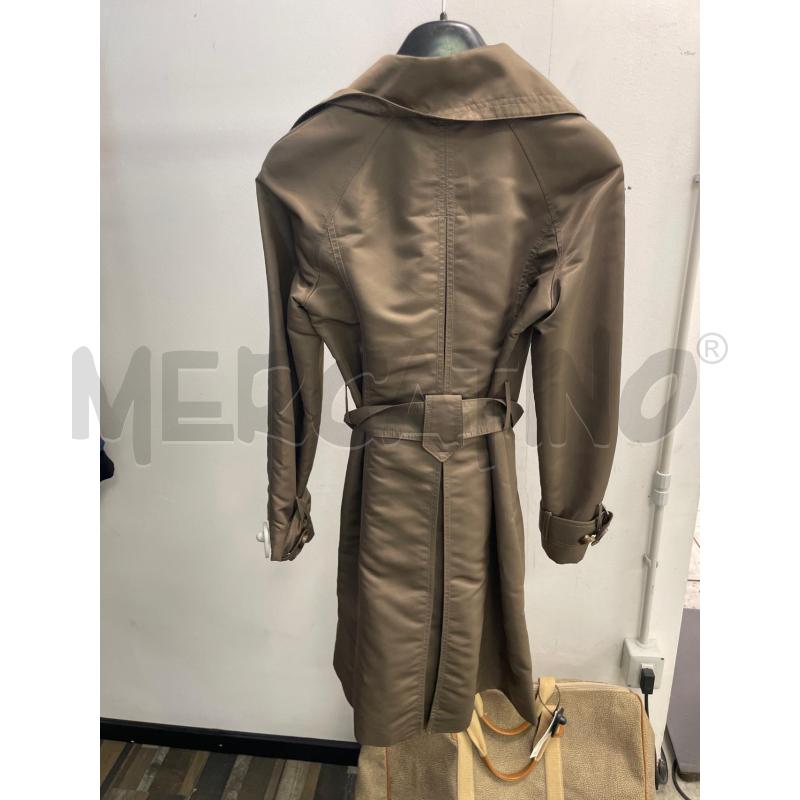 TRENCH DONNA ZARA MARRO SATINATO | Mercatino dell'Usato Montesilvano 3