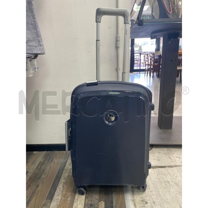 TROLLEY DELSEY BLU PICCOLO RIGIDO  | Mercatino dell'Usato Montesilvano 1