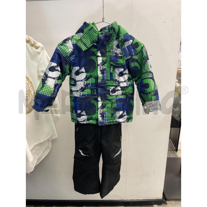 TUTA BAMBINO SCI CMP ICEPEAK NERA BLU FANTASIA VERDE | Mercatino dell'Usato Montesilvano 1