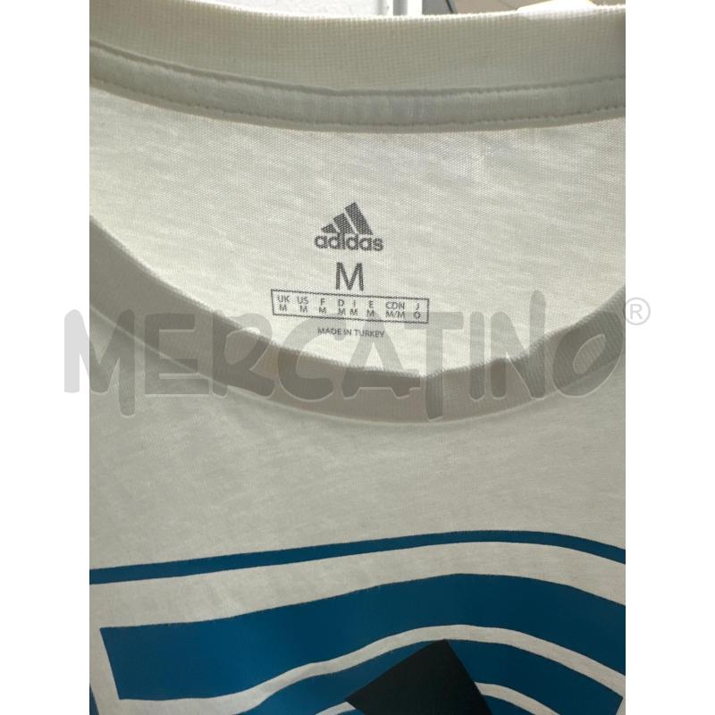T SHIRT UOMO ADIDAS STAMPA AZZURRA NERTA LOGATA | Mercatino dell'Usato Montesilvano 2