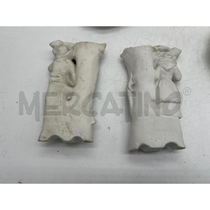 VASETTI COPPIA BISQUIT 13 CM  | Mercatino dell'Usato Montesilvano 2