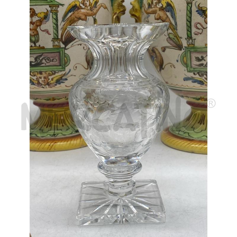 VASETTO CRISTALLO H.16CM | Mercatino dell'Usato Montesilvano 1