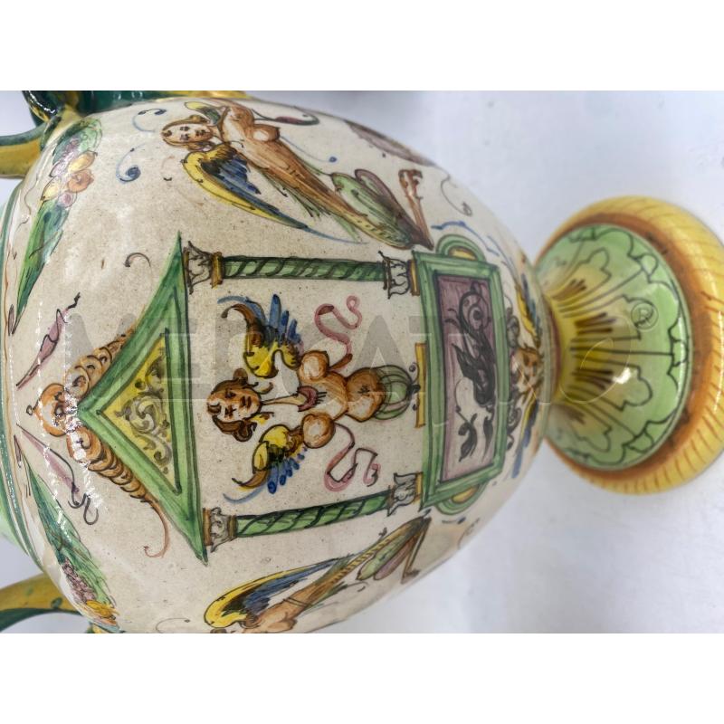 VASI COPPIA FF FRATELLI FANCIULLACCI MONTELUPO FIORENTINO H.38CM | Mercatino dell'Usato Montesilvano 4