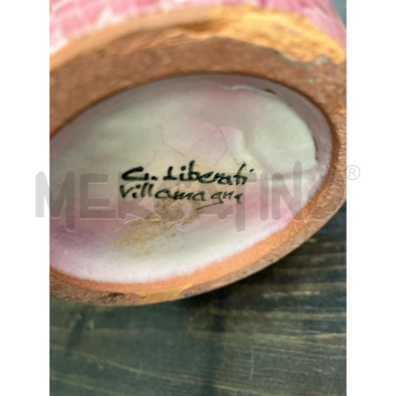 VASO ALTO ROSA COLORATO VILLAMAGNA | Mercatino dell'Usato Montesilvano 3