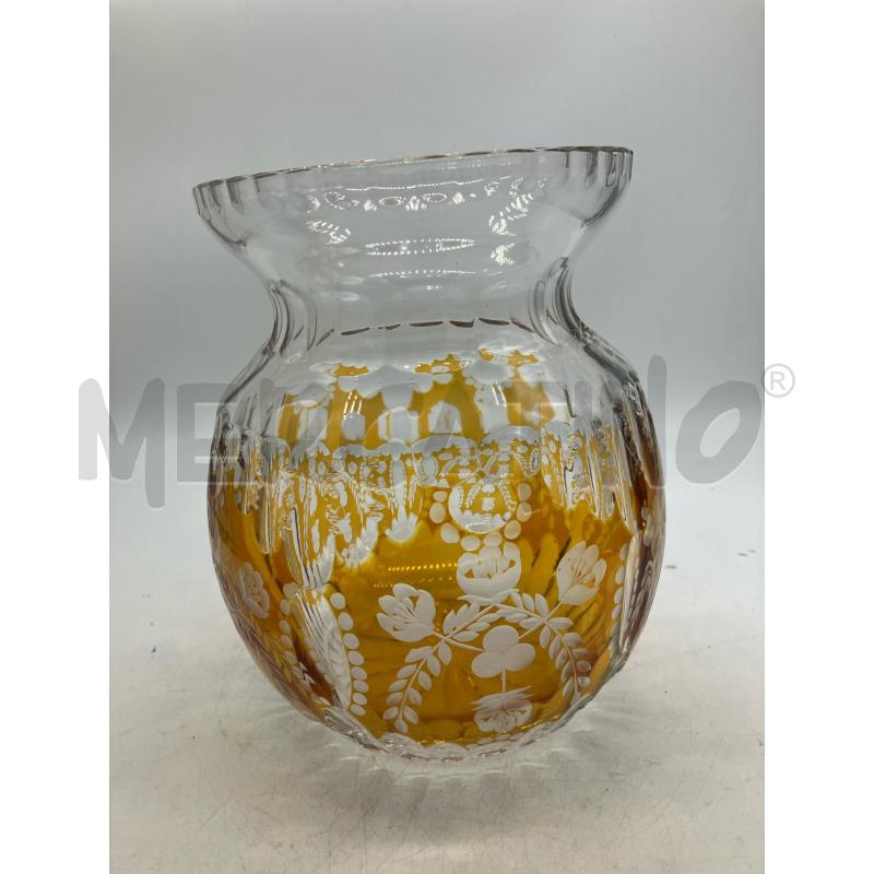 VASO BOHEMIA CRISTALLO H.21CM | Mercatino dell'Usato Montesilvano 2