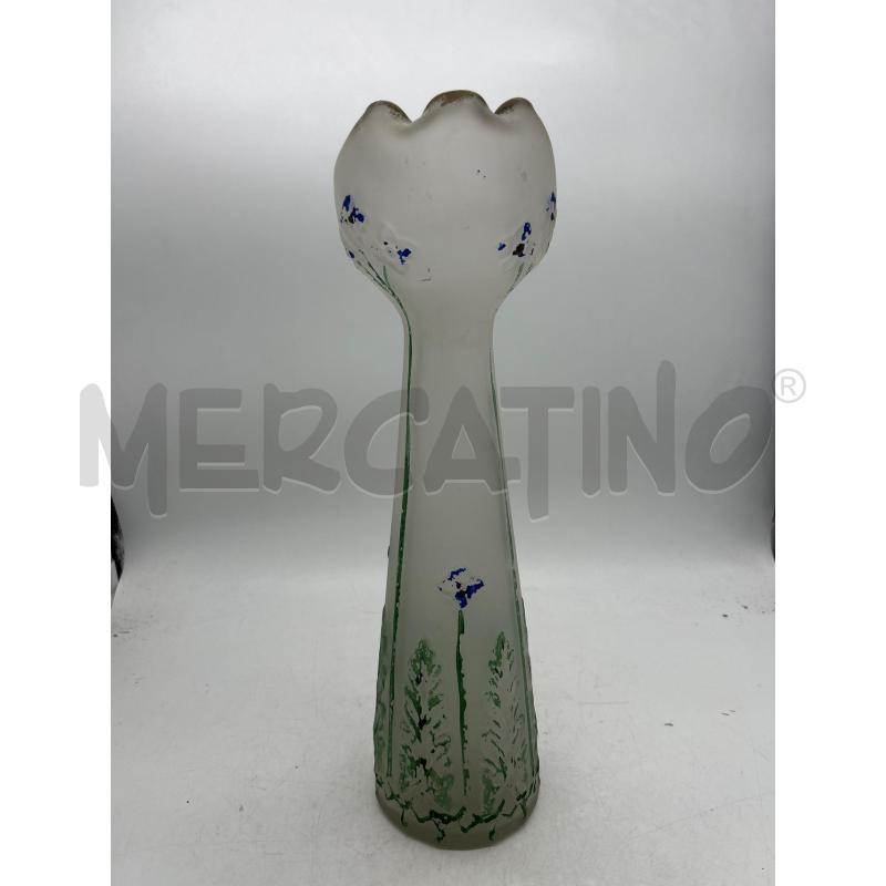 VASO BOHEMIA DECO DIPINTO 36 CM | Mercatino dell'Usato Montesilvano 1