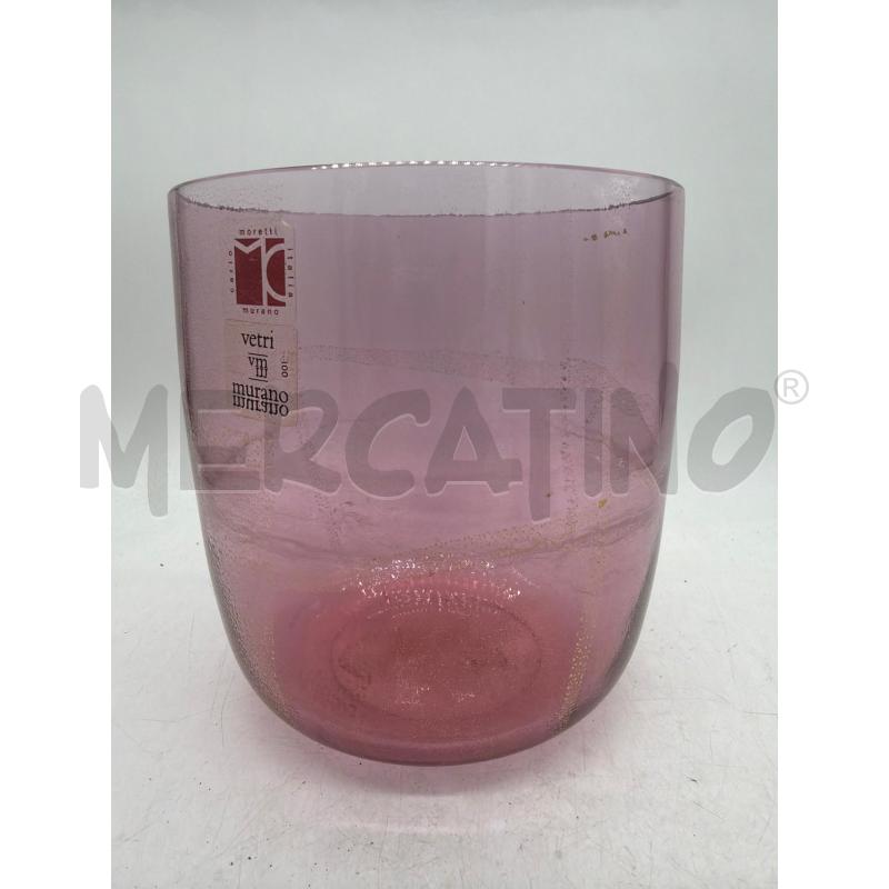VASO CARLO MORETTI MURANO ALTO 17 CM | Mercatino dell'Usato Montesilvano 1