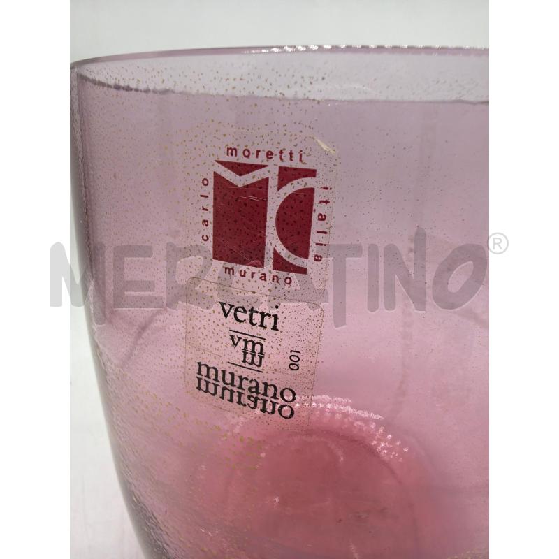 VASO CARLO MORETTI MURANO ALTO 17 CM | Mercatino dell'Usato Montesilvano 3