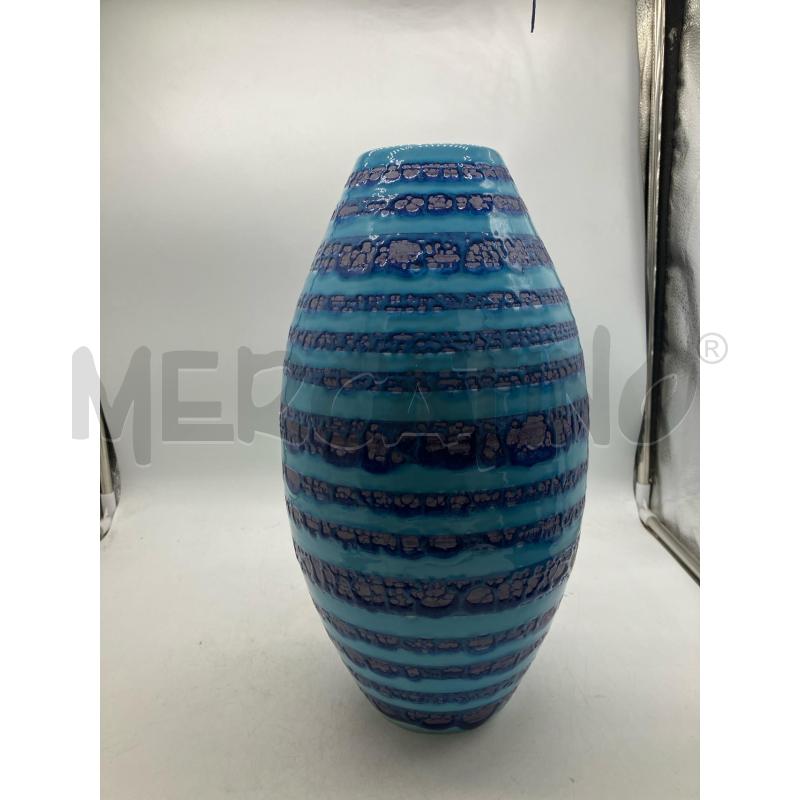 VASO CELESTE RIGA BLU CM 36 | Mercatino dell'Usato Montesilvano 1