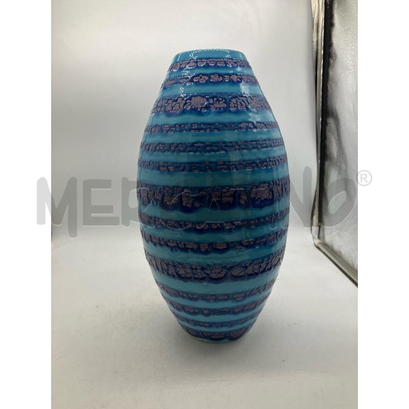 VASO CELESTE RIGA BLU CM 36 | Mercatino dell'Usato Montesilvano 2