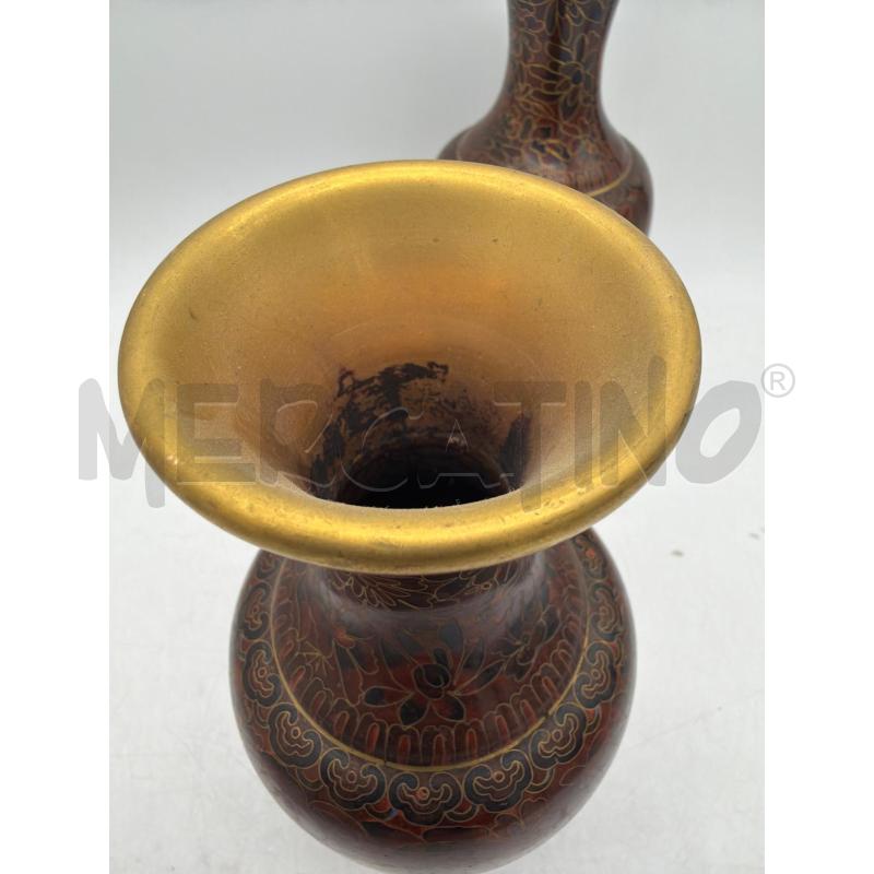 VASO COPPIA CLOISONNE'  | Mercatino dell'Usato Montesilvano 4