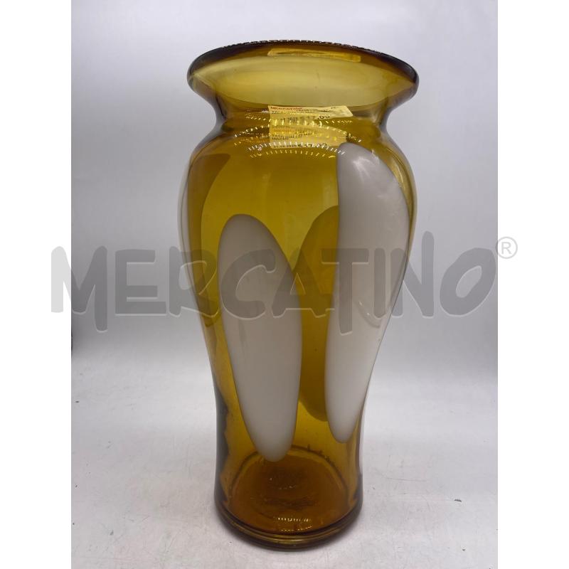 VASO GIALLO MACCHIE BIANCHE  | Mercatino dell'Usato Montesilvano 1
