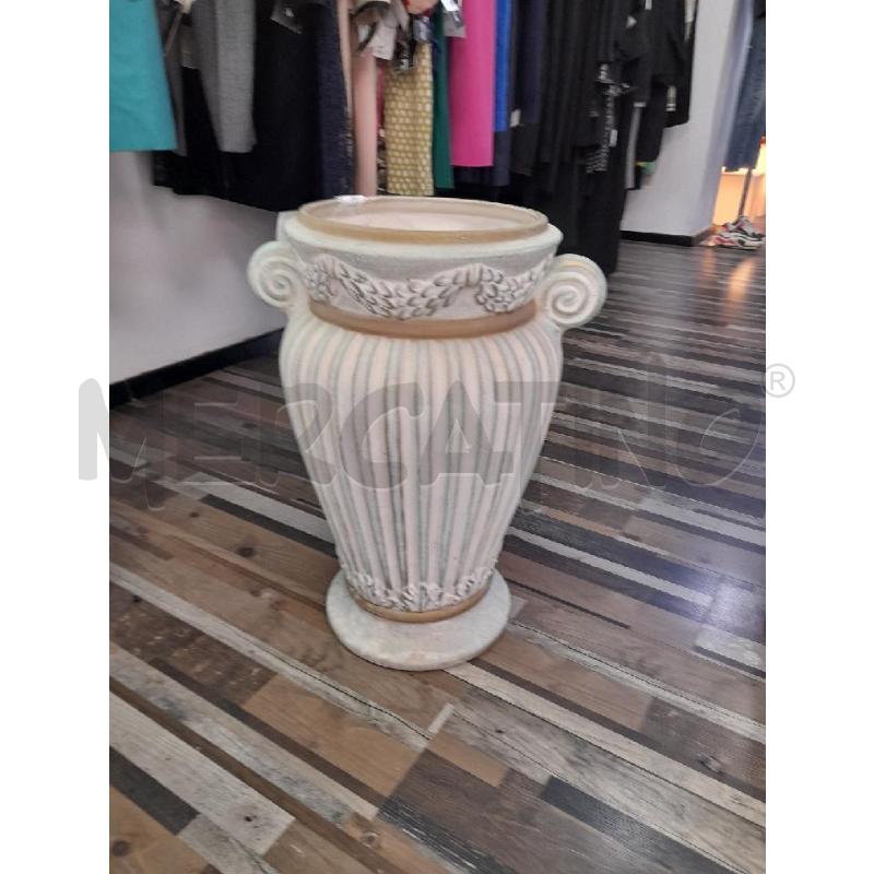 VASO GIGANTE VERDE BIANCO | Mercatino dell'Usato Montesilvano 1