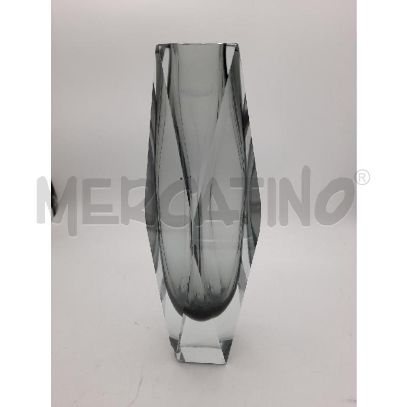 VASO GRIGO SFACCETTATO CM 28 | Mercatino dell'Usato Montesilvano 1
