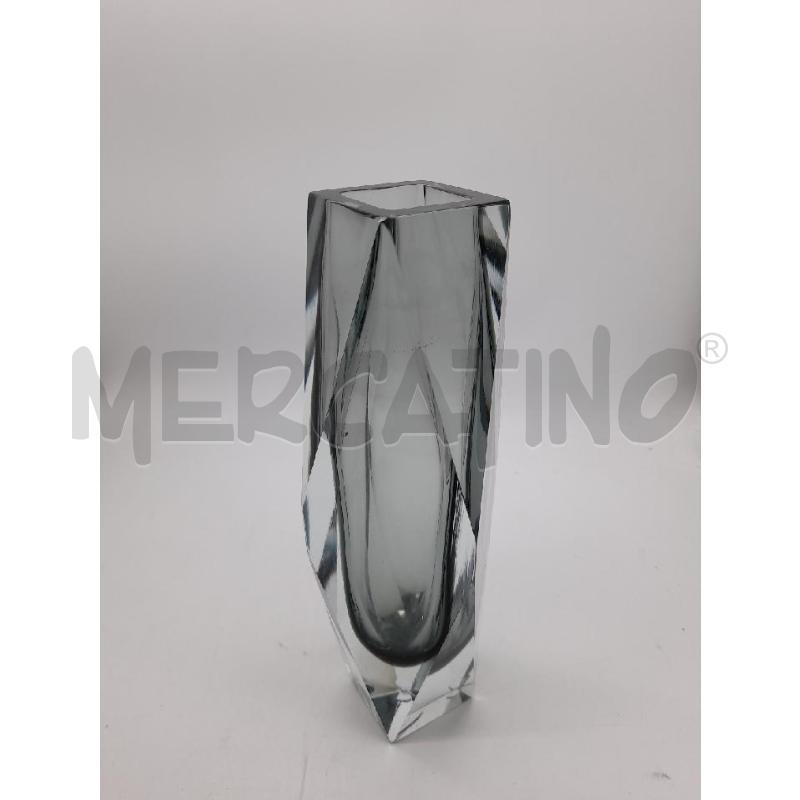 VASO GRIGO SFACCETTATO CM 28 | Mercatino dell'Usato Montesilvano 2