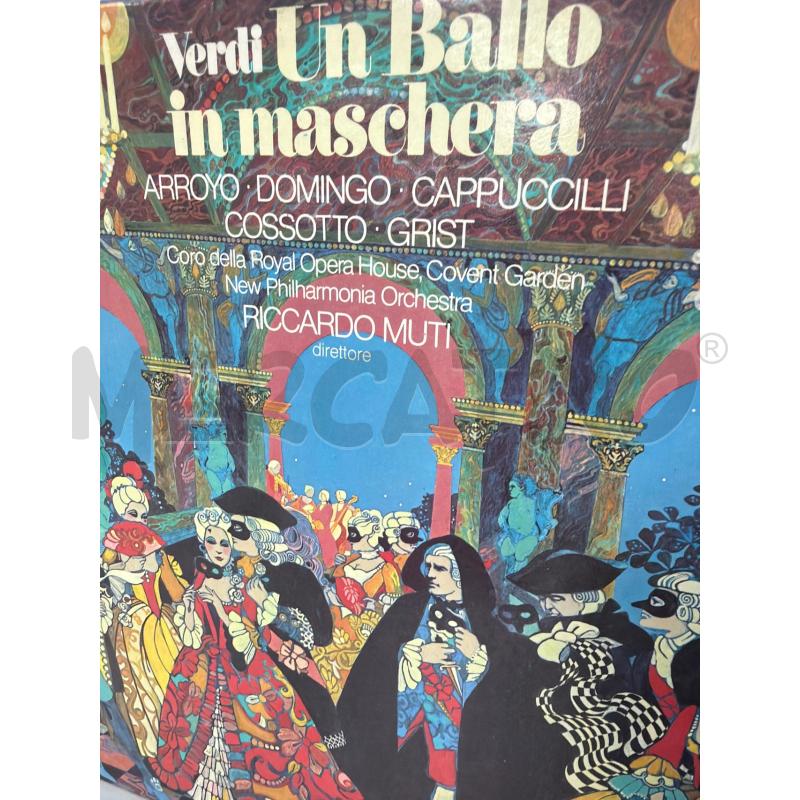 VERDI - UN BALLO IN MASCHERA - RICCARDO MUTI  | Mercatino dell'Usato Montesilvano 3