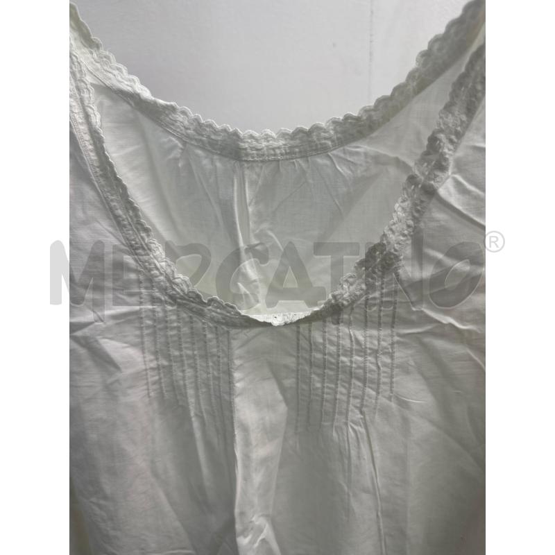 VESTAGLIA DONNA BIANCA VINTAGE | Mercatino dell'Usato Montesilvano 2