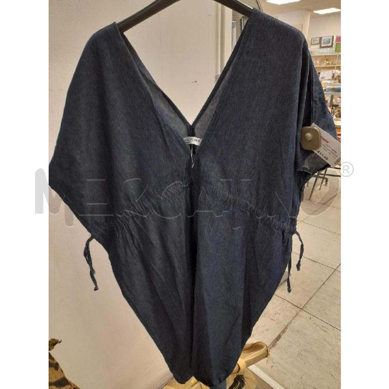 VESTITO/CASACCA DONNA CALLIOPE STILE DENIM LAV SCURO | Mercatino dell'Usato Montesilvano 1