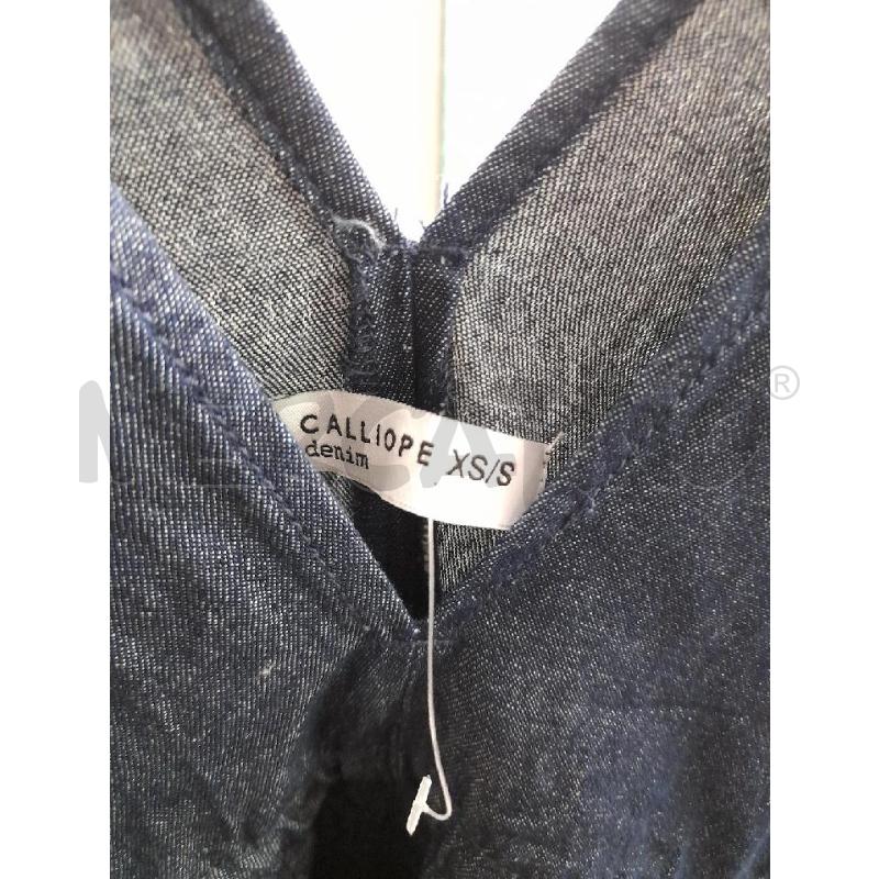VESTITO/CASACCA DONNA CALLIOPE STILE DENIM LAV SCURO | Mercatino dell'Usato Montesilvano 2