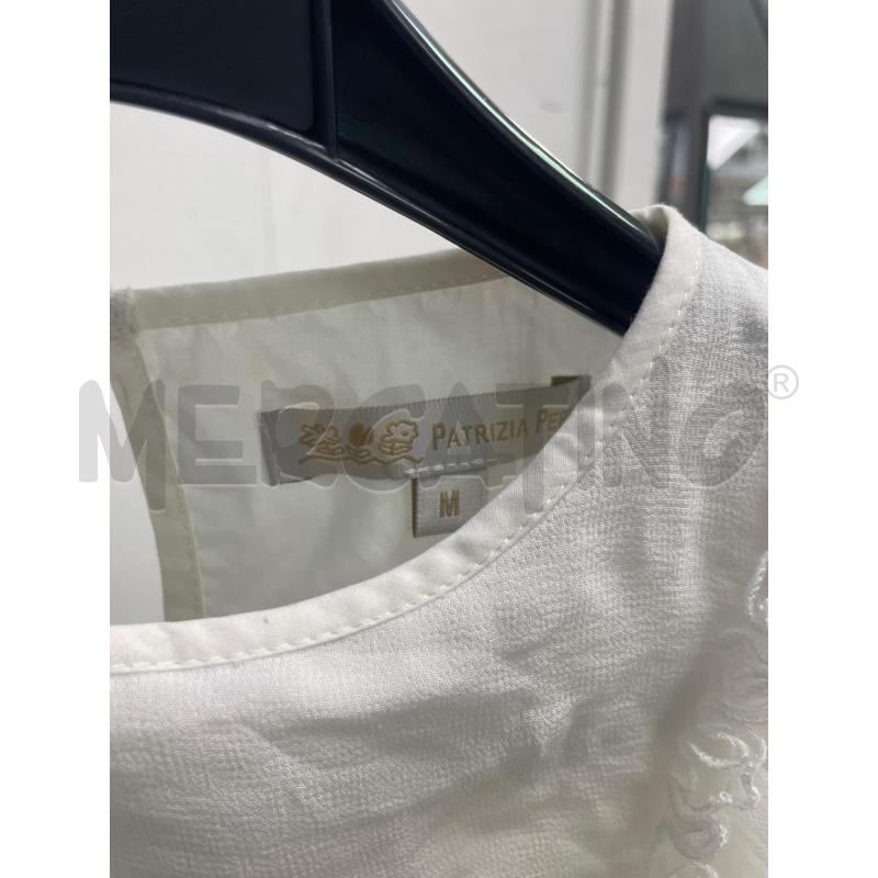 VESTITO BAMBINA PATRIZIA PEPE BIANCO MANICHE VELATE TIPO COMUNIONE | Mercatino dell'Usato Montesilvano 2