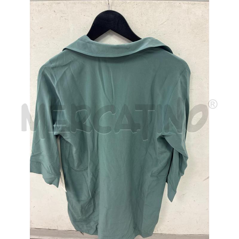 VESTITO DONNA / CAMICIA LUNGA MAX MARA VERDE | Mercatino dell'Usato Montesilvano 3