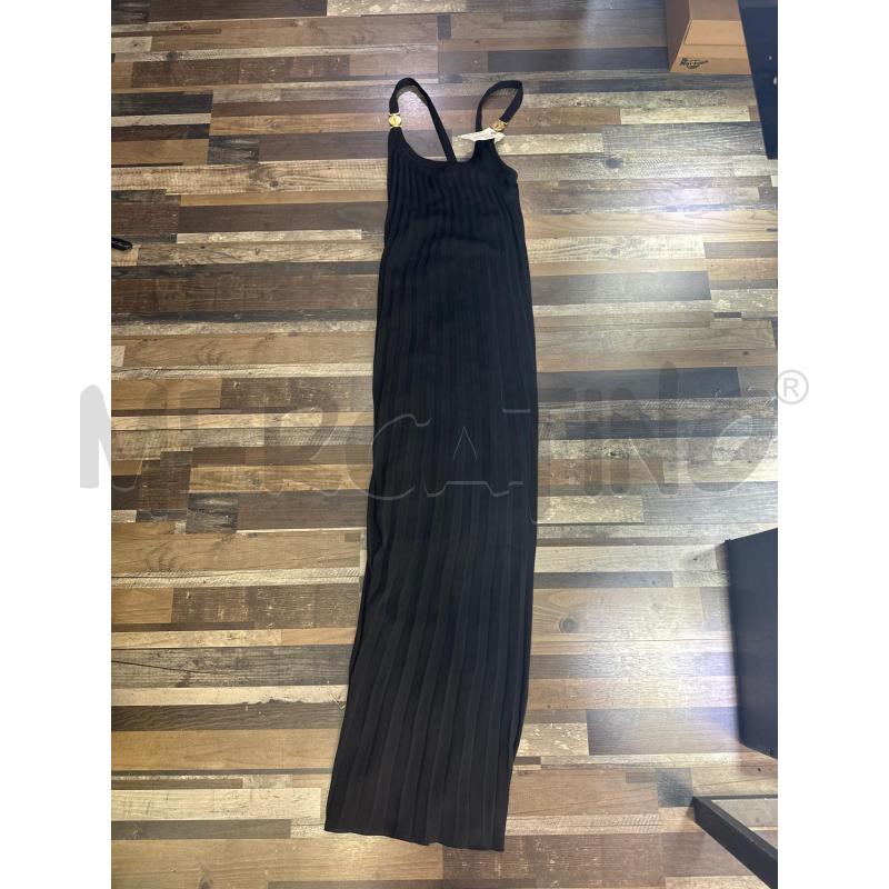 VESTITO DONNA 4 US PACIOTTI NERO PLISETTATO LUNGO | Mercatino dell'Usato Montesilvano 1
